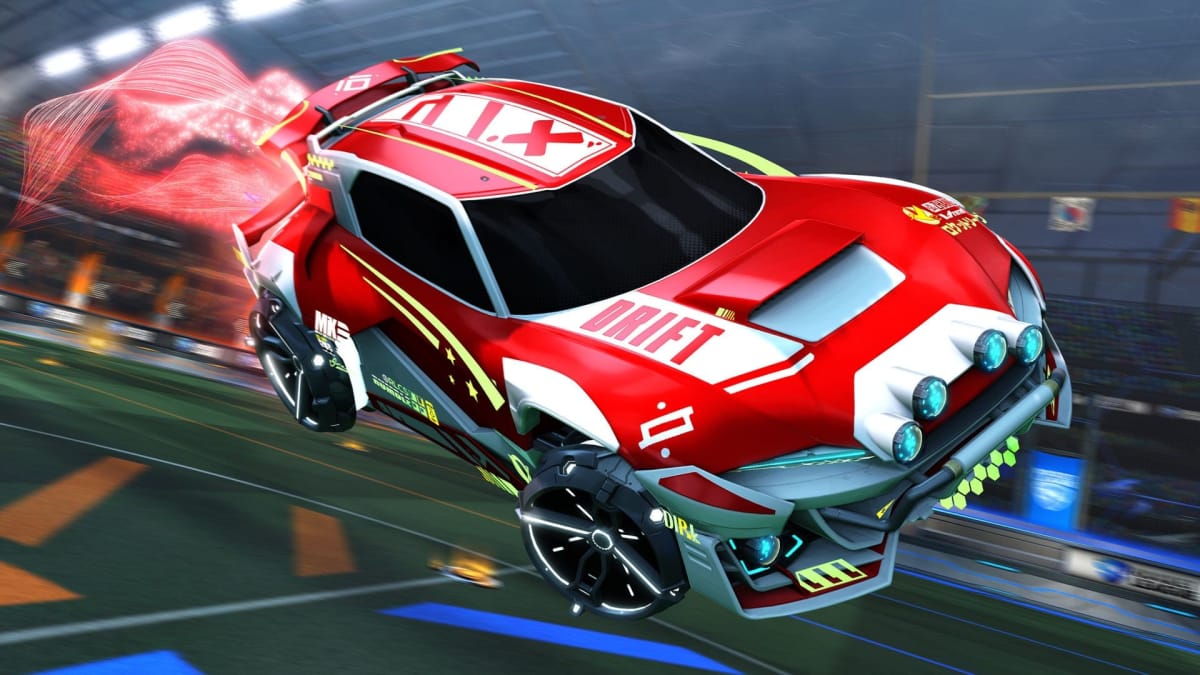 Rocket League Blueprint Update red car
