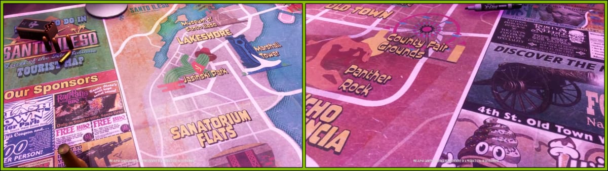 Saints Row Districts Detailed partial map