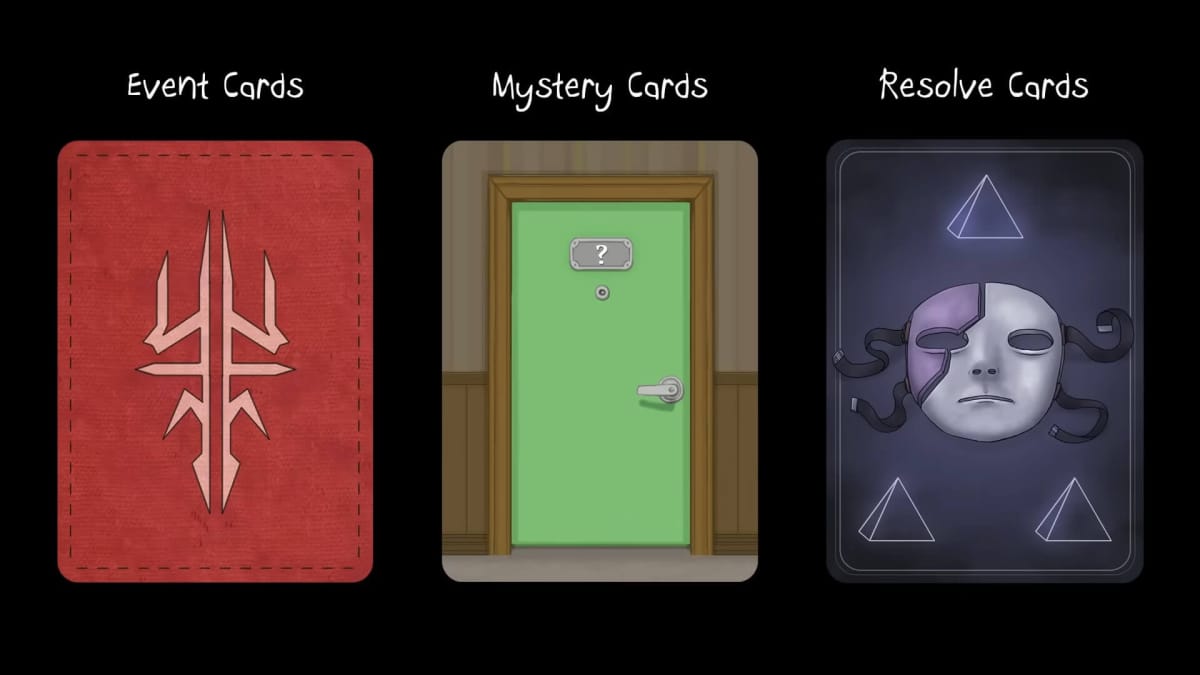 Examples of the cards you will see in the Sally Face: Strange Nightmares Box
