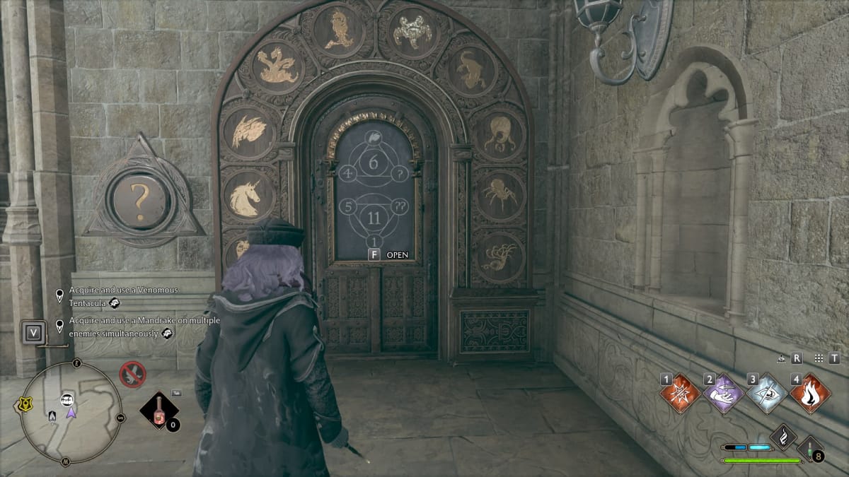How To Solve The Grand Staircase Door Puzzle in Hogwarts Legacy