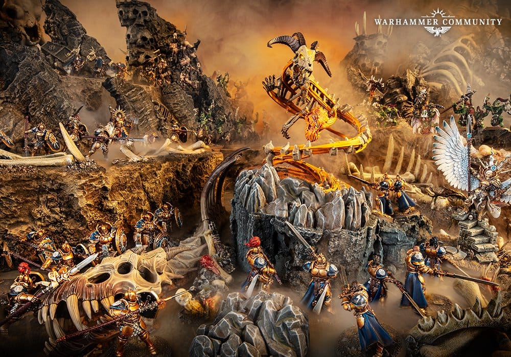Behold! The Krondspire Incarnate of Ghur as seen in Warhammer Season of War Thondia