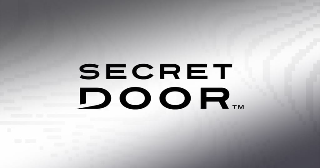 The logo for Secret Door, a Dreamhaven studio