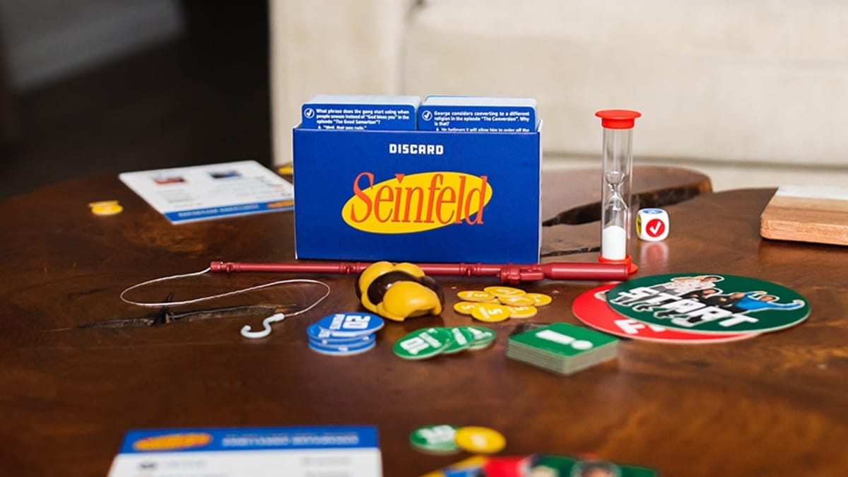 Giddy Up! It's time for Seinfeld: The Party Game About Nothing!