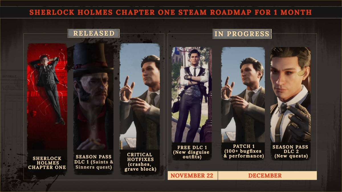 Sherlock Holmes Chapter One Roadmap