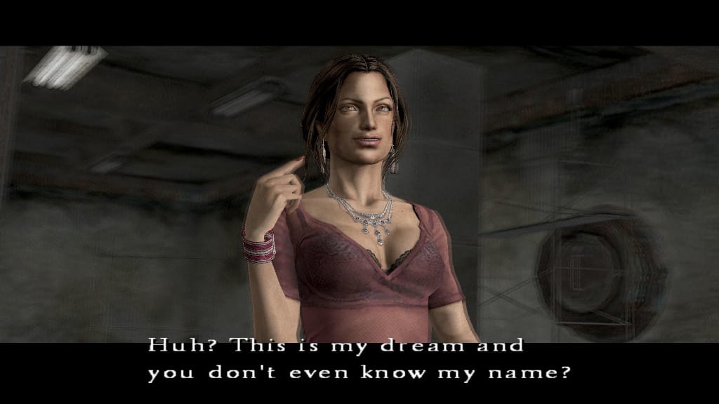 Cynthia speaking to Henry in Silent Hill 4: The Room, which has been re-released on PC as part of GOG's 12th anniversary