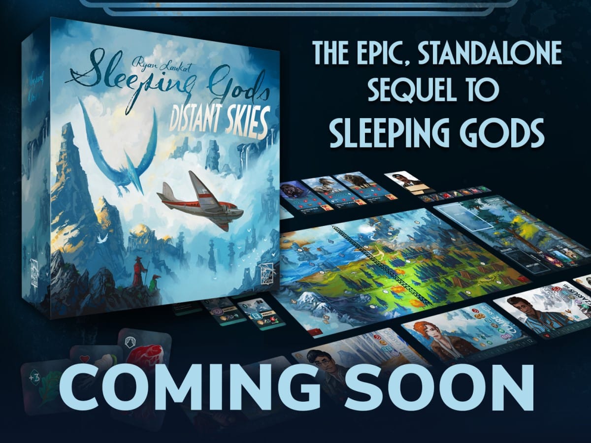 Official box art for Sleeping Gods 2