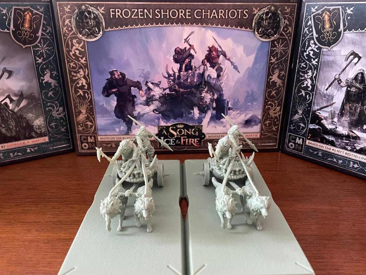 A Song Of Ice And Fire Frozen Shore Chariots