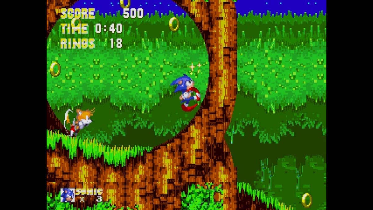Sonic 3 & Knuckles, one of the games in the upcoming Sonic Origins collection