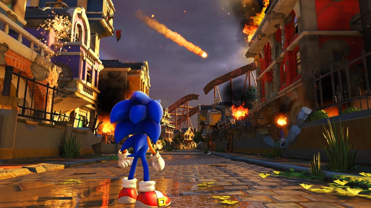 Sonic Forces, the last major 3D Sonic game before Sonic Frontiers
