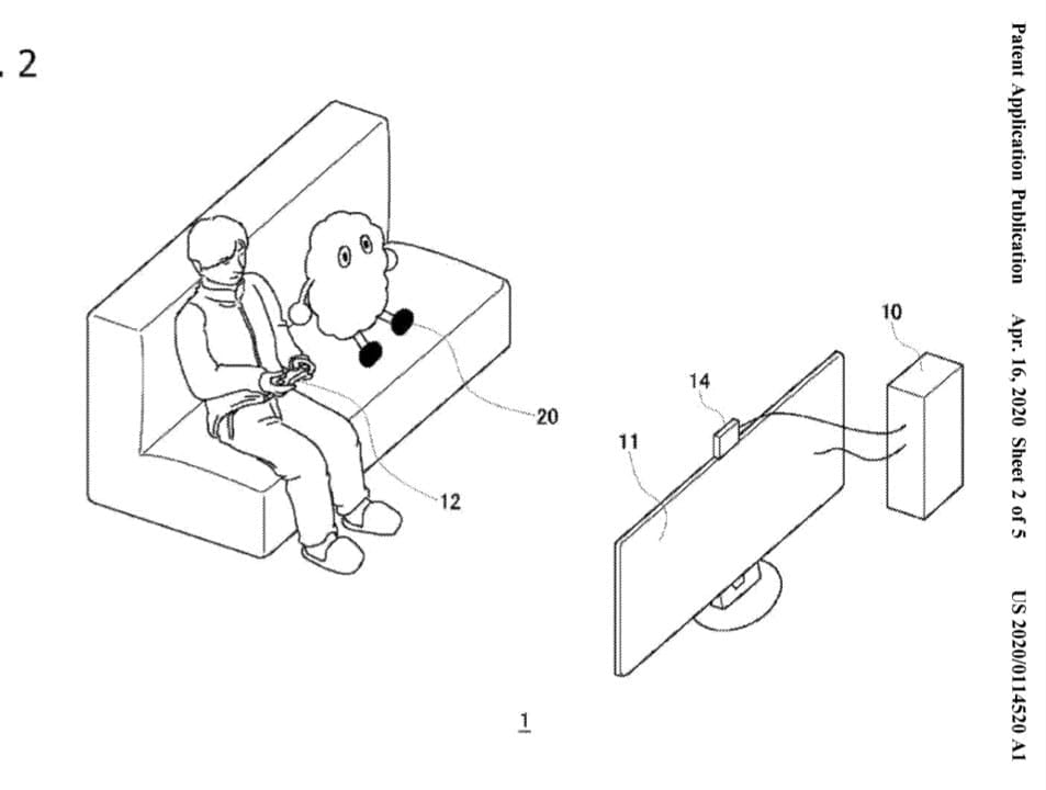 Sony's latest patent for its autonomous robot companion
