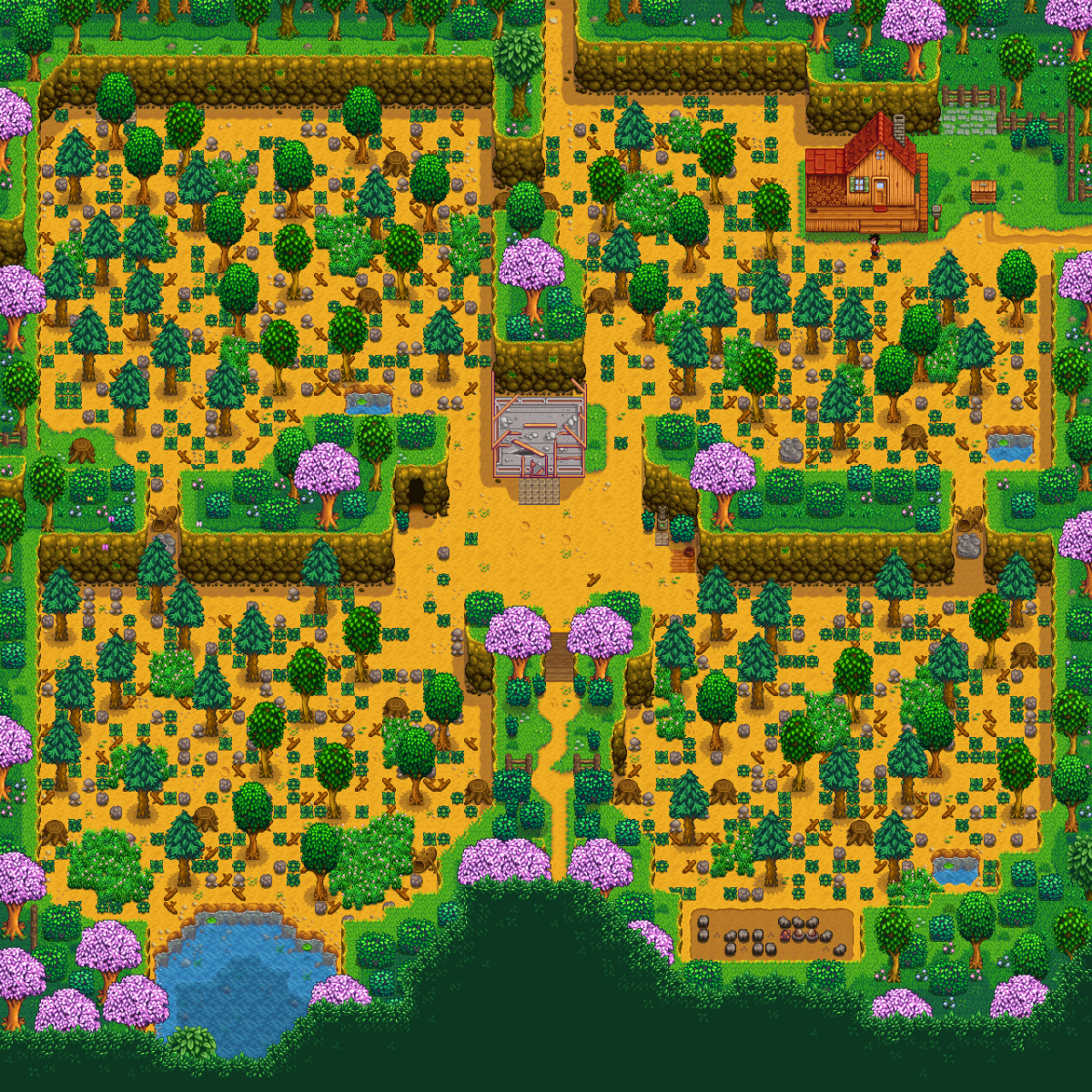 Stardew Valley 1.4 PC patch notes four corners