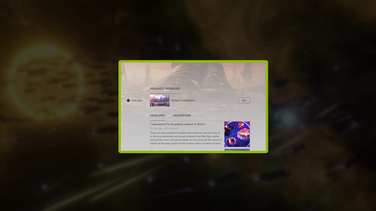 Stellaris: Federations GOG screenshot