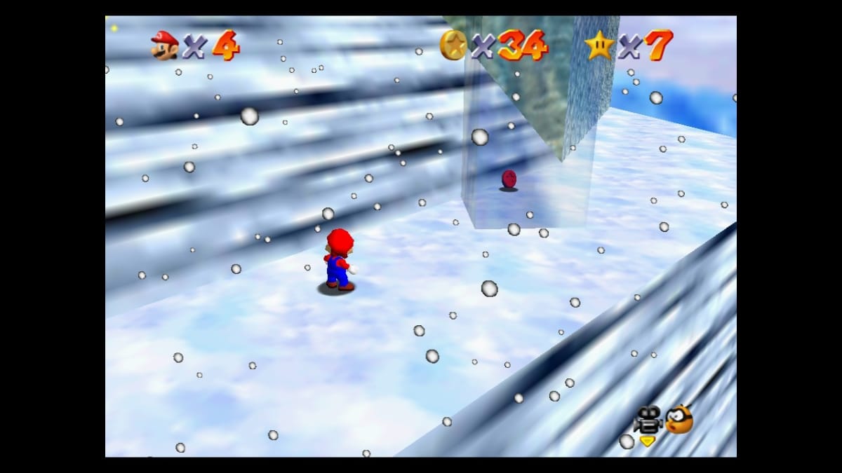 Super Mario 64 3D All Stars Red Coins Cool Cool Mountain