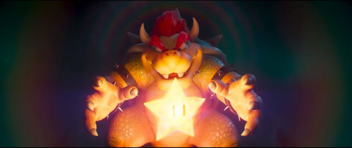 Bowser in Super Mario Bros. Movie Trailer