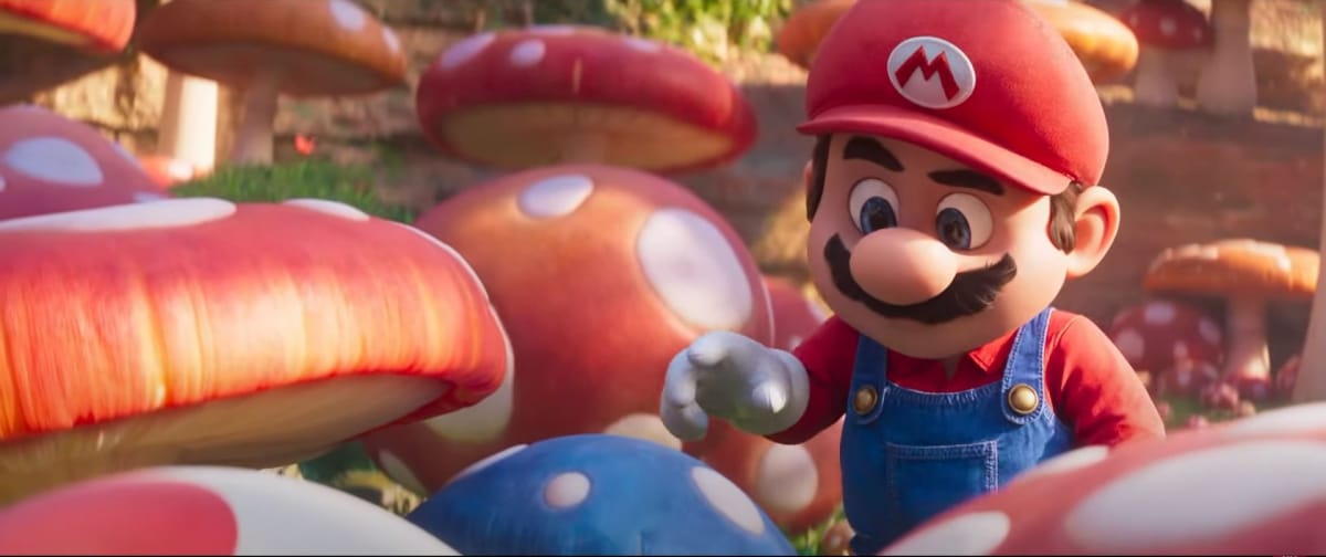 Mario in Super Mario Bros. Movie trailer