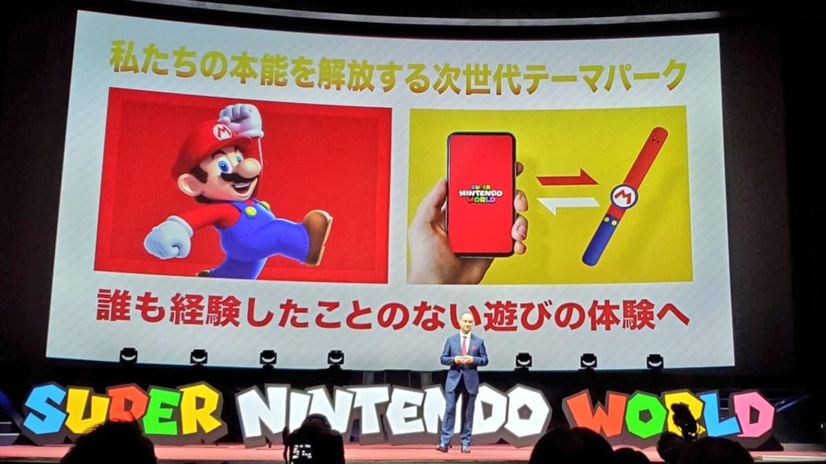 Super Nintendo World presentation
