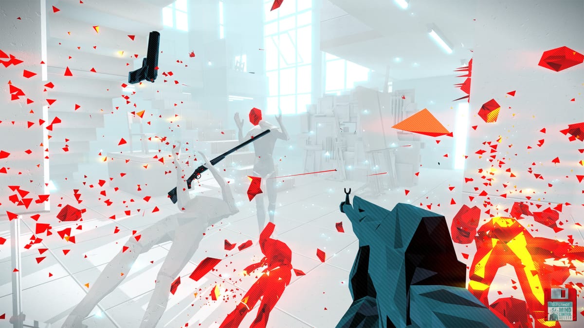Superhot Mind Control Delete, which is also being review bombed thanks to the changes made to Superhot VR