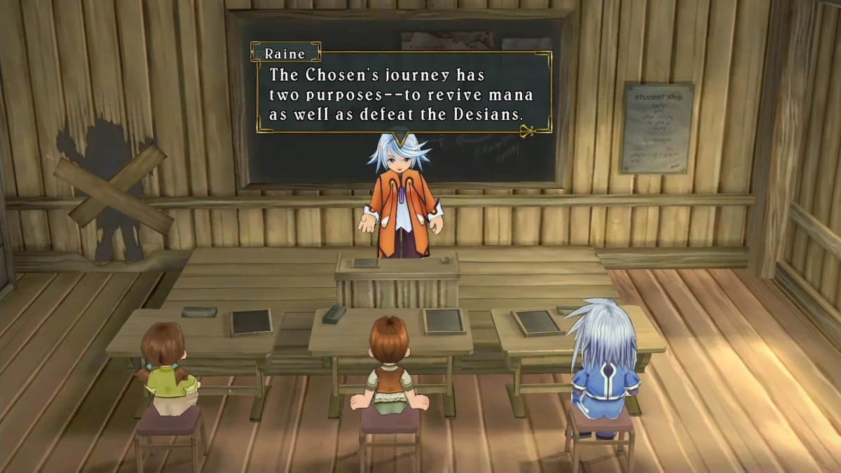 Tales of Symphonia Remastered Release Date screenshot showing off how the in-game graphics have improved.