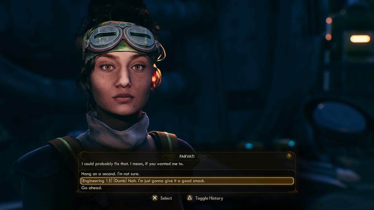 Outer Worlds Parvati Dumb