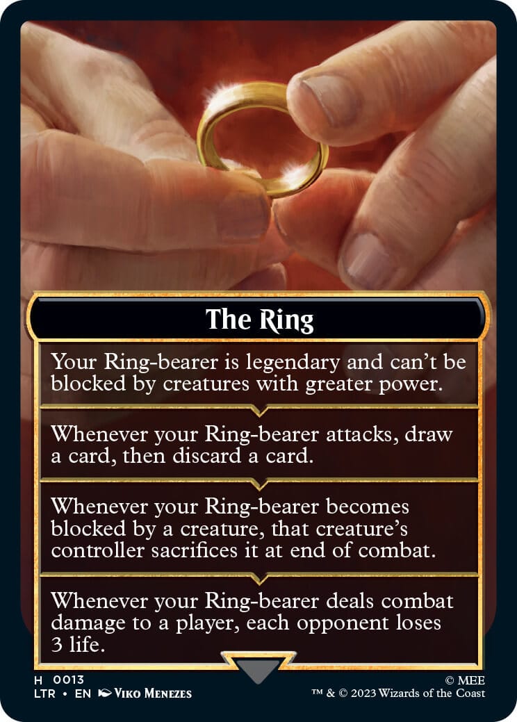 MTG Tales of Middle-earth The One Ring Mechanic