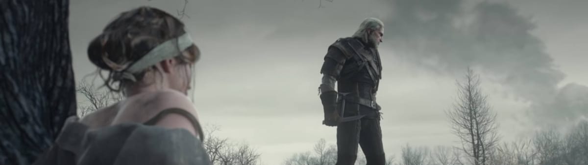 The Witcher 3 DLC Netflix Geralt cinematic slice