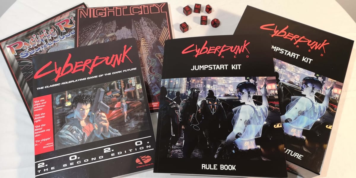 Three Cyber Supplements for Cyberpunk Red RPG