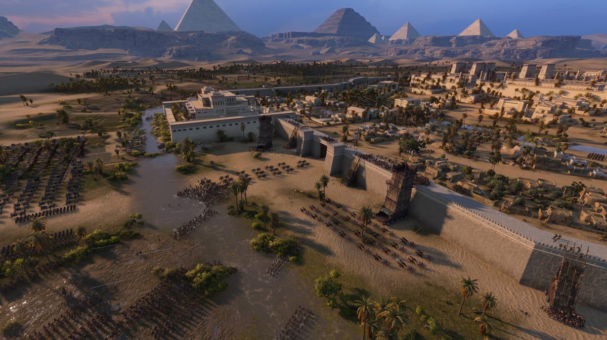 The City of Mennefer in Total War: Pharaoh
