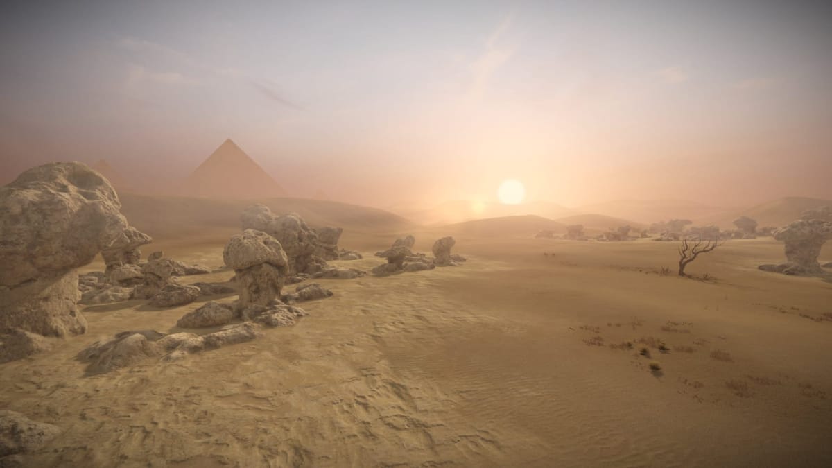 Total War: Pharaoh desert