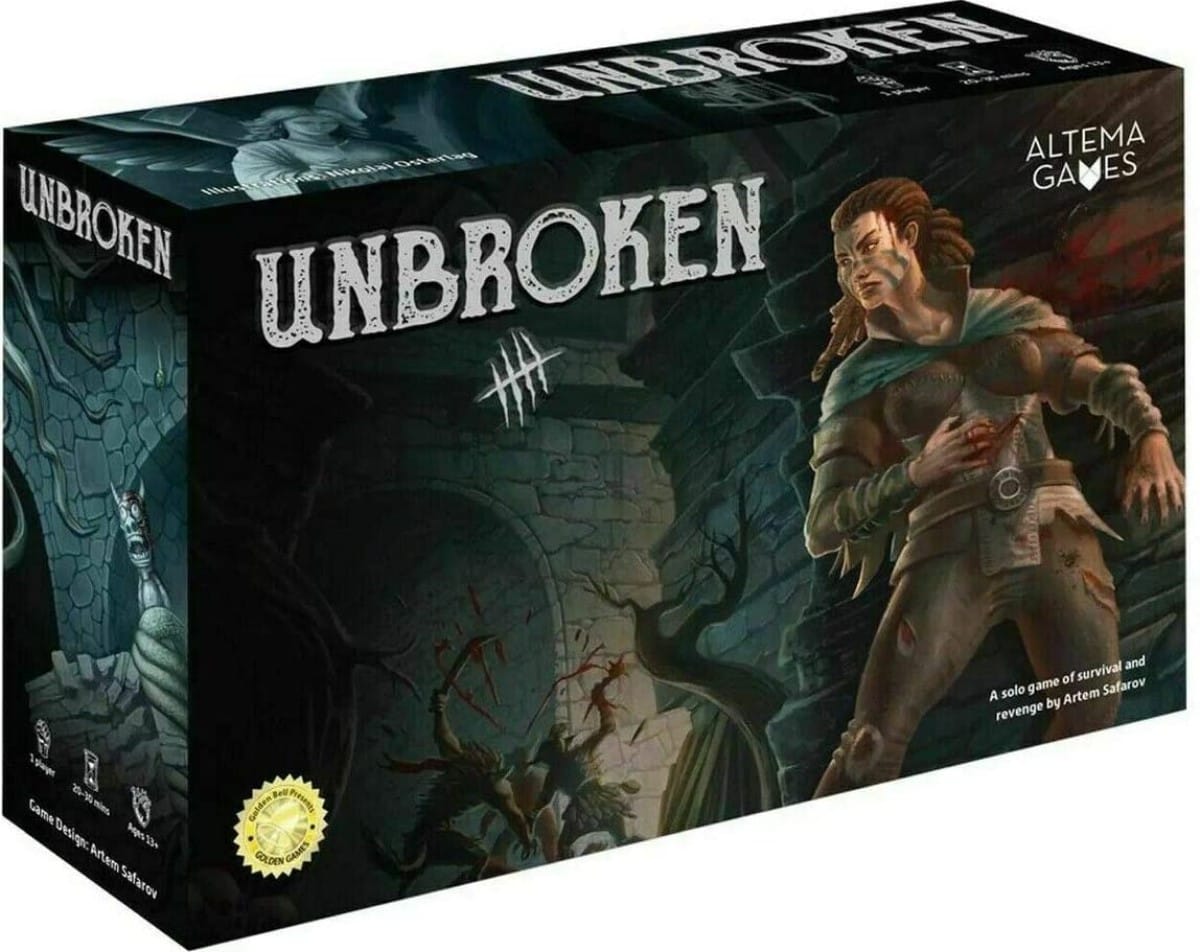 Box art of the game Unbroken