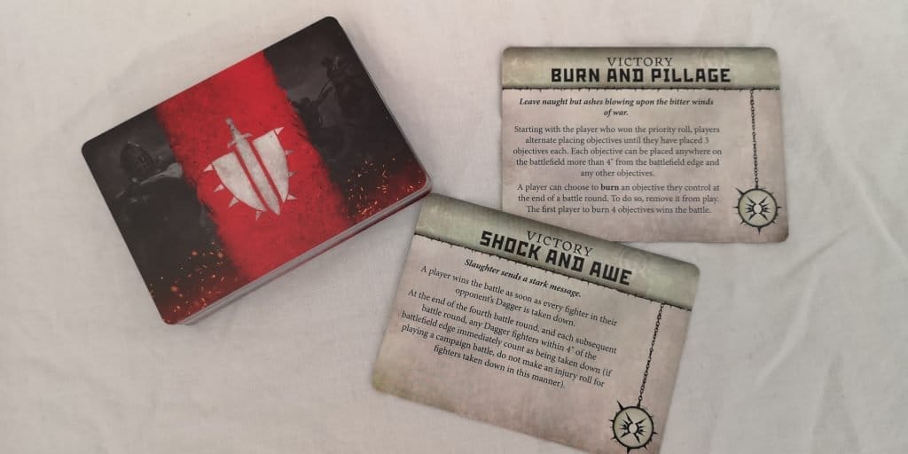WarCry Victory Cards