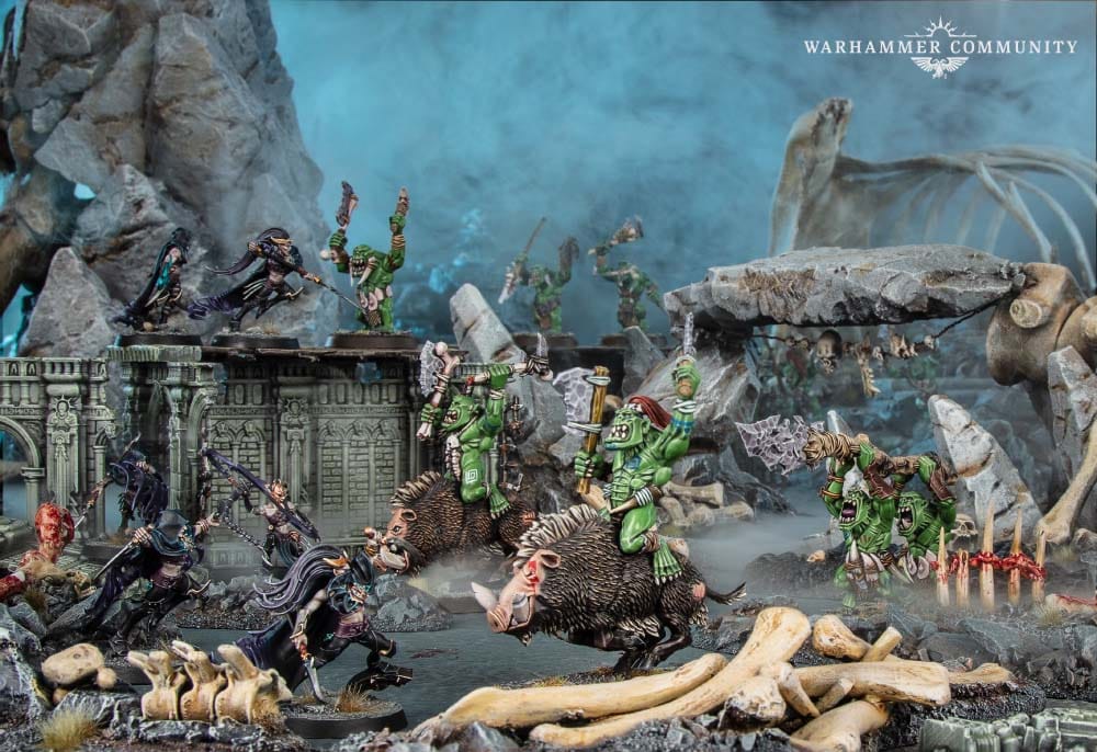 A wild attack as depicted in Warcry Tome of Champions 2021. Image: Games Workshop