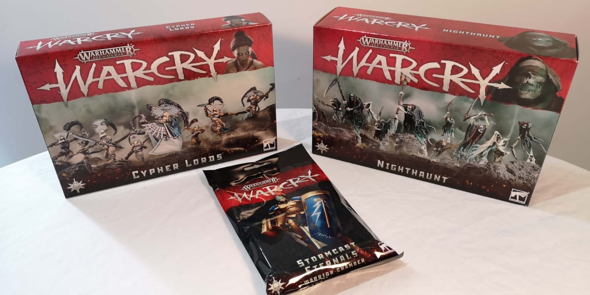 Various ways of making up the Warcry Warbands