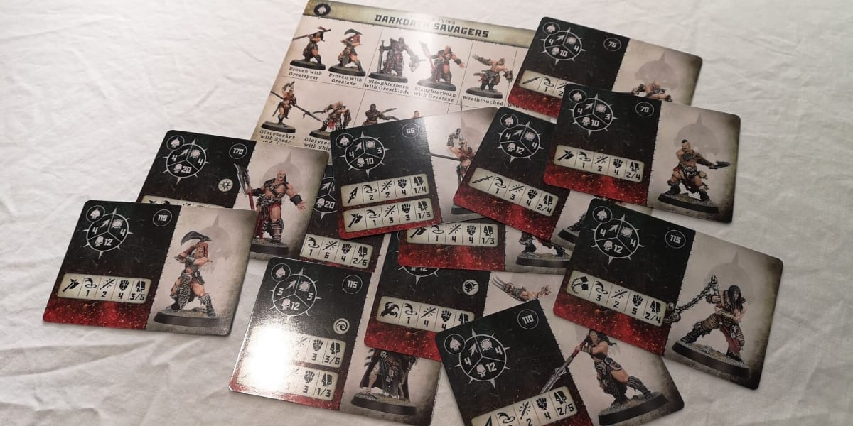 Darkoath Savagers Cards.