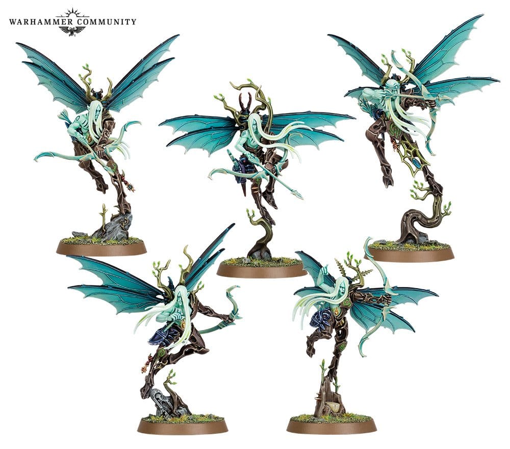 The Gossamid Archers are a new unit coming to the game via Warhammer Echoes of Doom. Image: Games Workshop