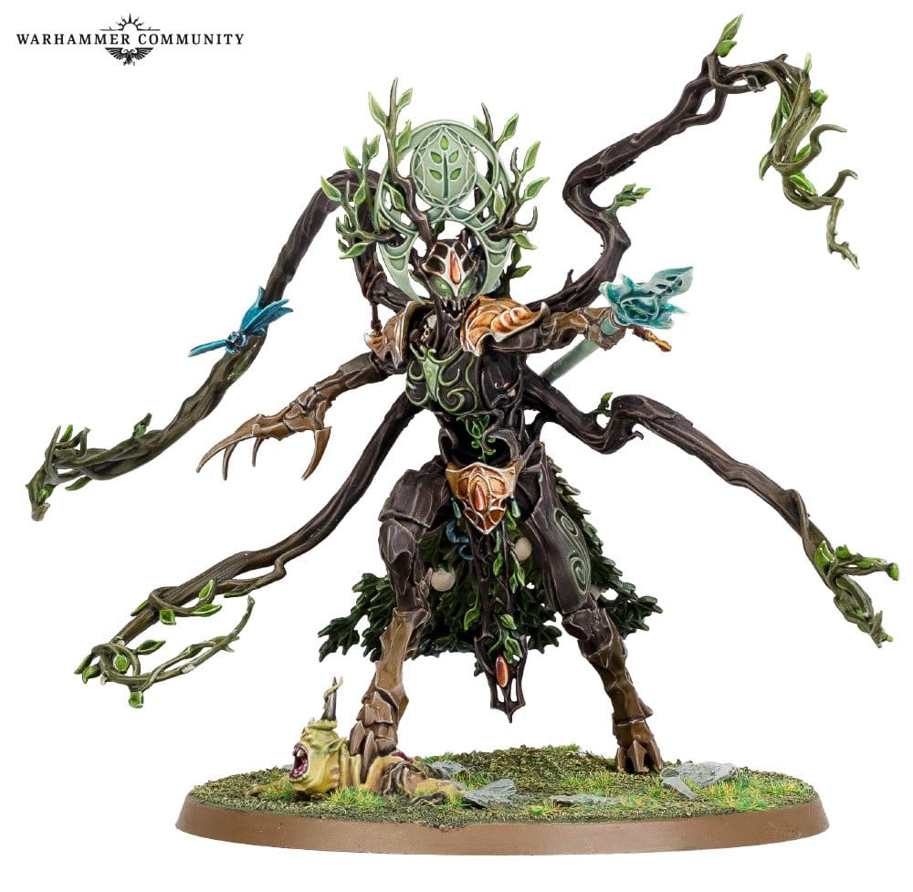 The Lady of Vines in all her painted glory in Warhammer Echoes of Doom. Image: Games Workshop