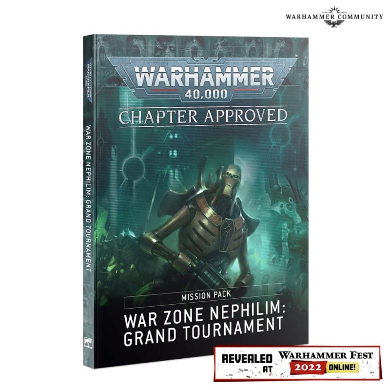 The box art for Warhammer 40k Chapter Approved Mission Book