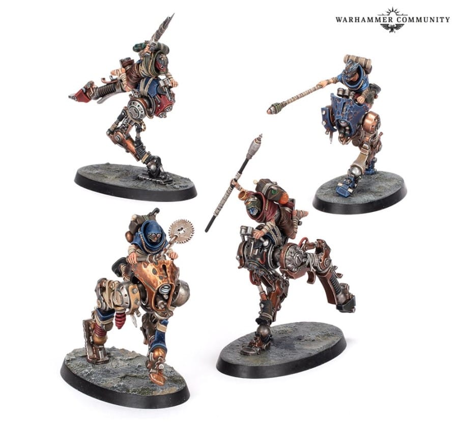 An image of Ridge Walker models from Necromunda Ash Wastes