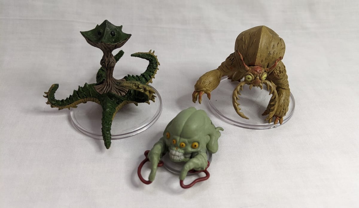 More astral creatures from Wizkids' Spelljammer Collector's Edition