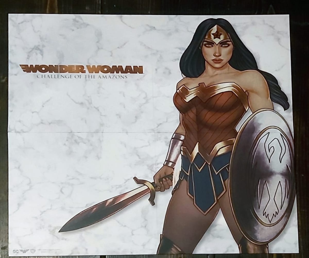 Wonder Woman: Challenge of the Amazons - Board