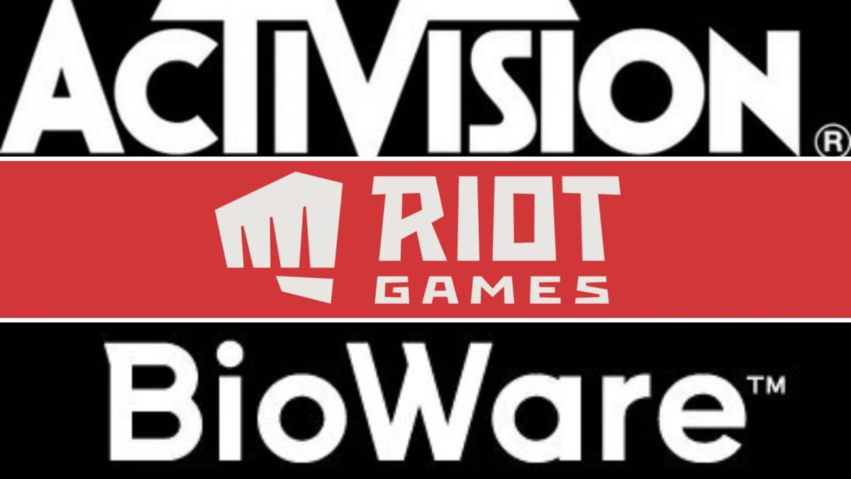Activision, Riot, and BioWare