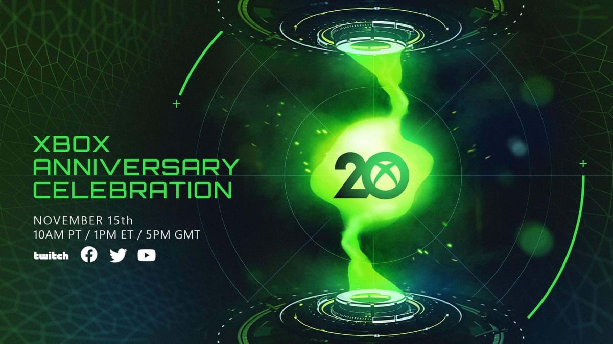 The announcement picture for the Xbox anniversary event.