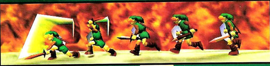Zelda OOT Sword Action