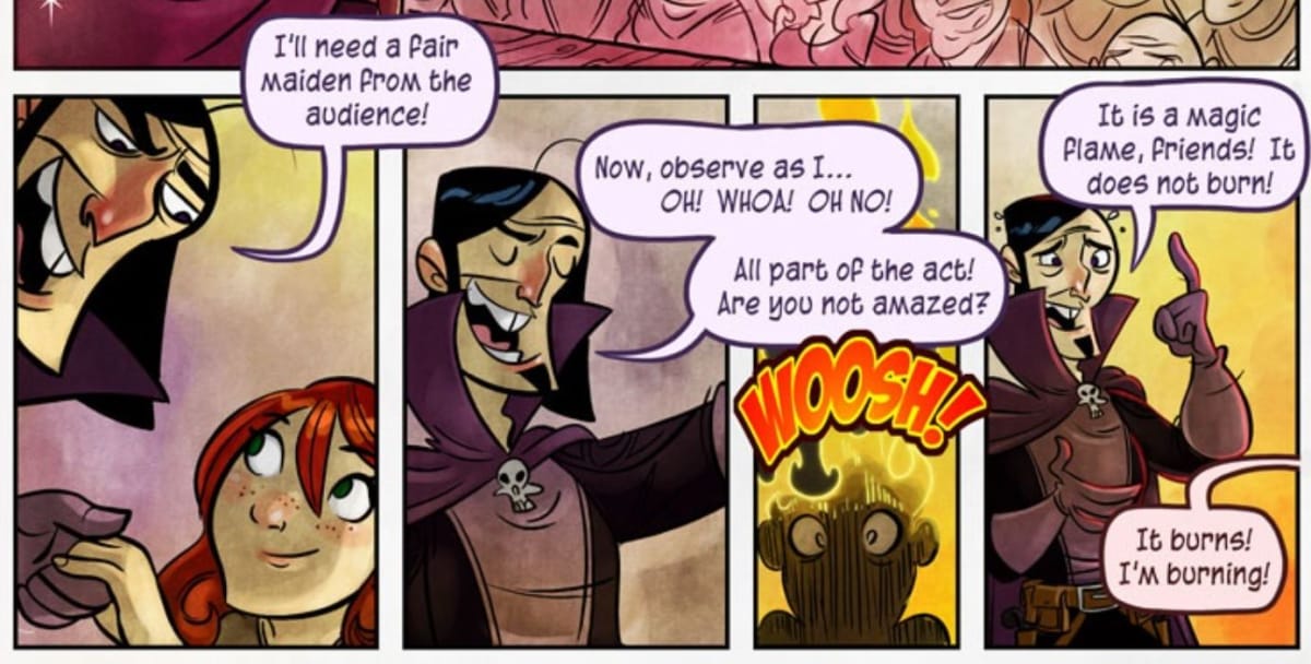 An Acquisitions Incorporated Comic from Penny Arcade