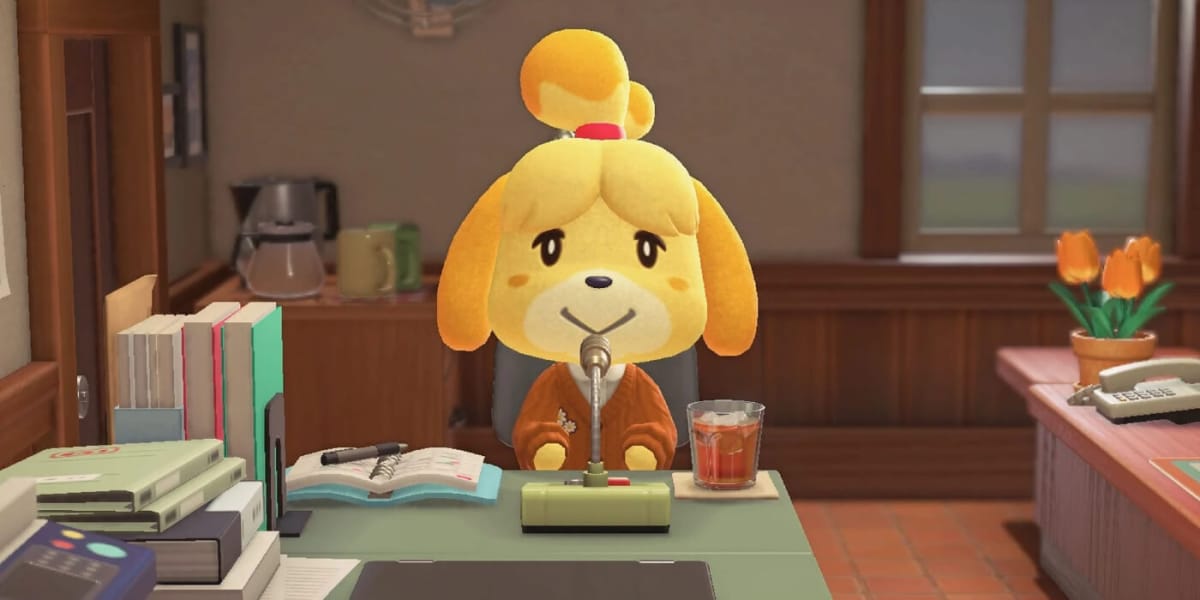 animal crossing new horizons isabelle's announcements, Book of Travels and Palia