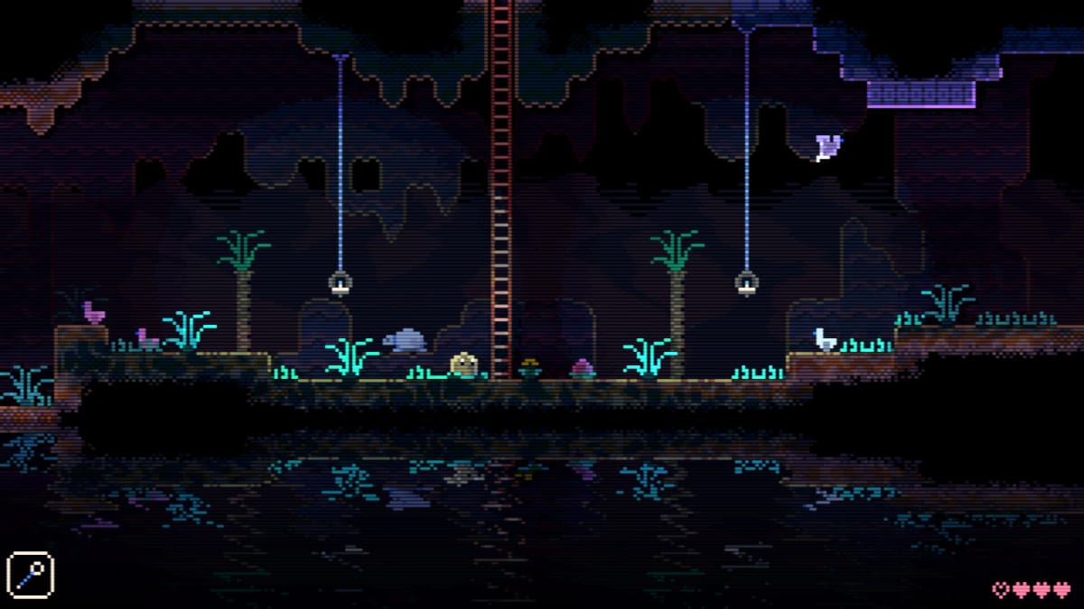 An Animal Well screenshot showcasing the gameplay.
