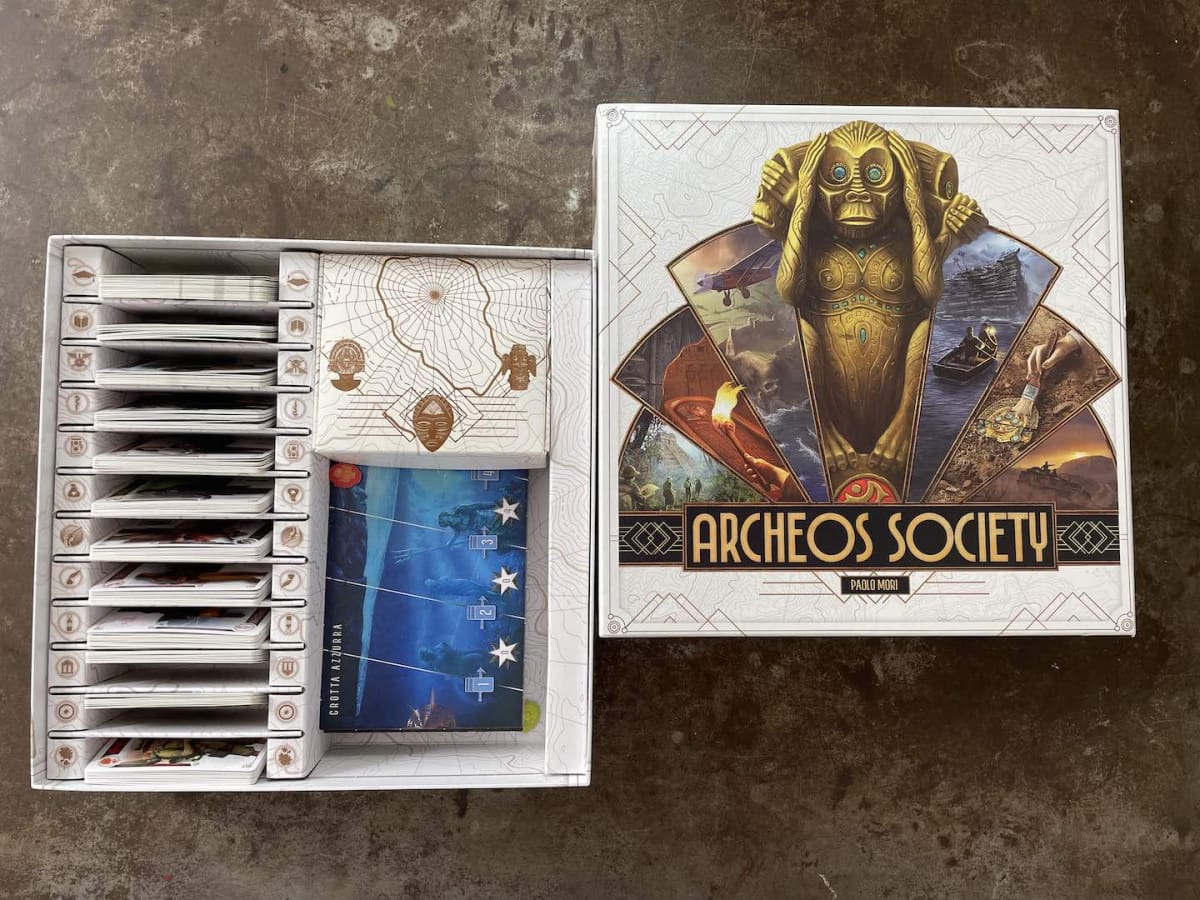 An image of the Archeos Society box from our review