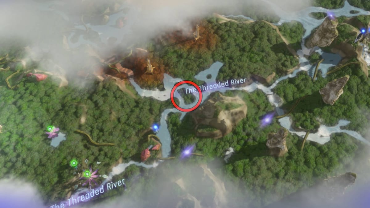 Avatar: Frontiers of Pandora Crush Quest Guide - Quest Location on an Island v2