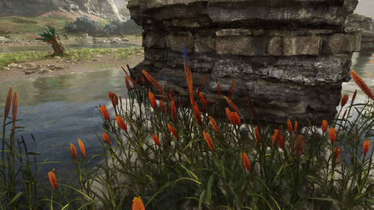 Avatar: Frontiers of Pandora Resources Guide - Silt Reed Sitting in a Pond