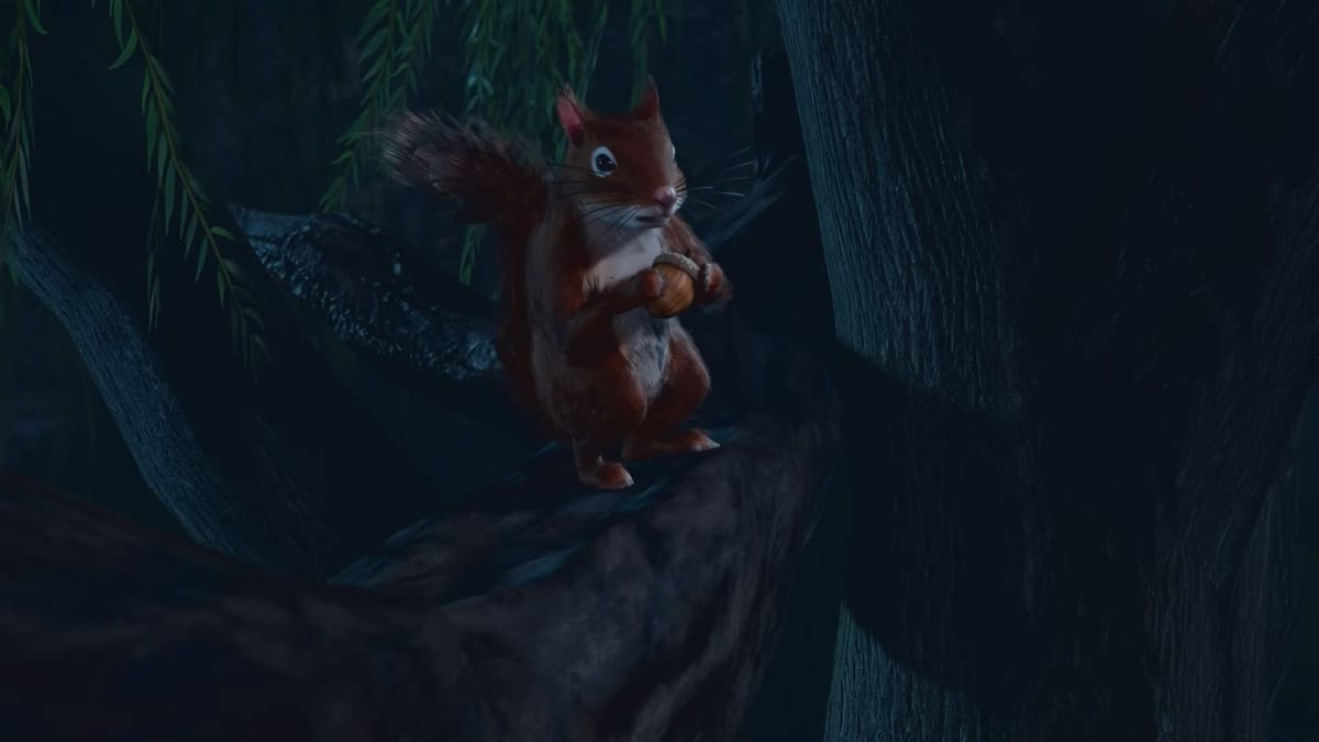 The squirrel is shocked in Bakdur's Gate 3