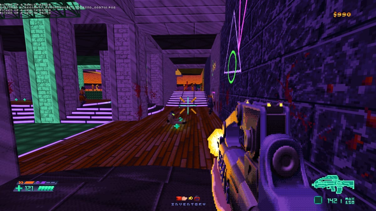 A look at the FPS gameplay in a club in Beyond Sunset.